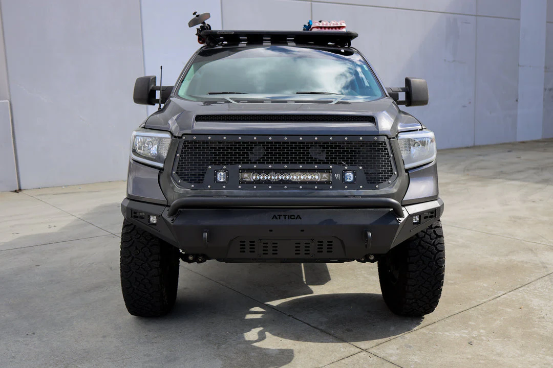 Attica 4x4 Bumper for Toyota Tundra (2014-2021) Front & Rear Terra Series - Textured Black Powder Coat - Image 7