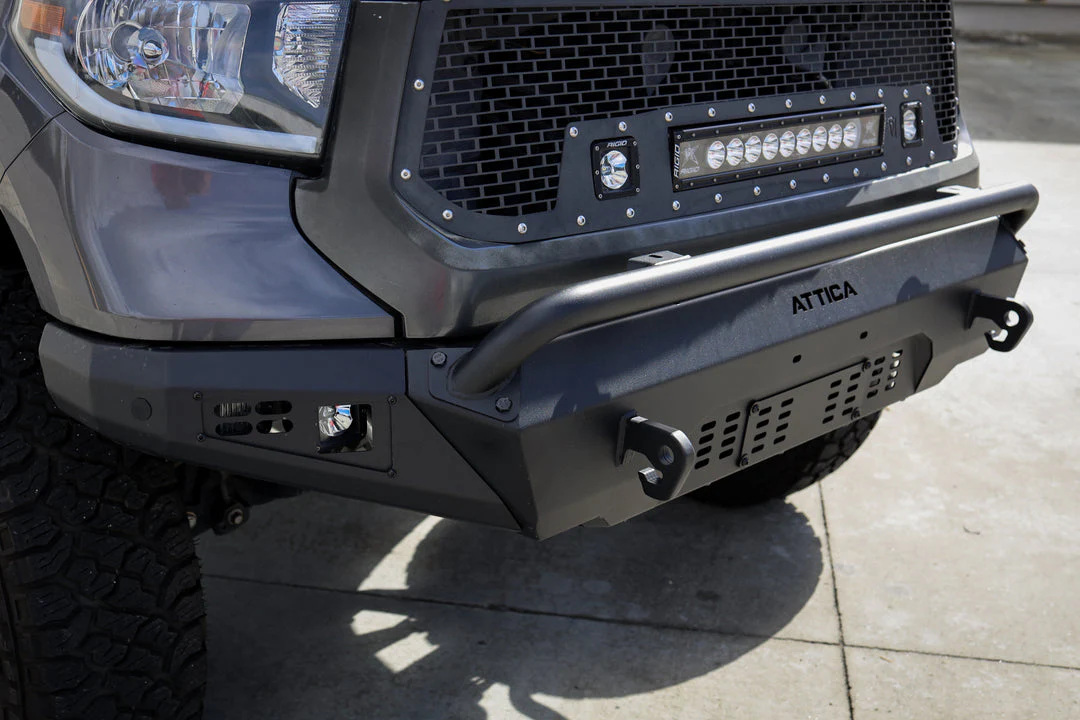 Attica 4x4 Bumper for Toyota Tundra (2014-2021) Front & Rear Terra Series - Textured Black Powder Coat - Image 9