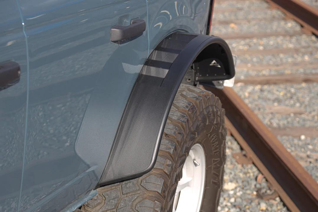 Attica 4x4 Fender Flares for Ford Bronco (2021-2025) Front & Rear Frontier Series - Textured Black - Image 12