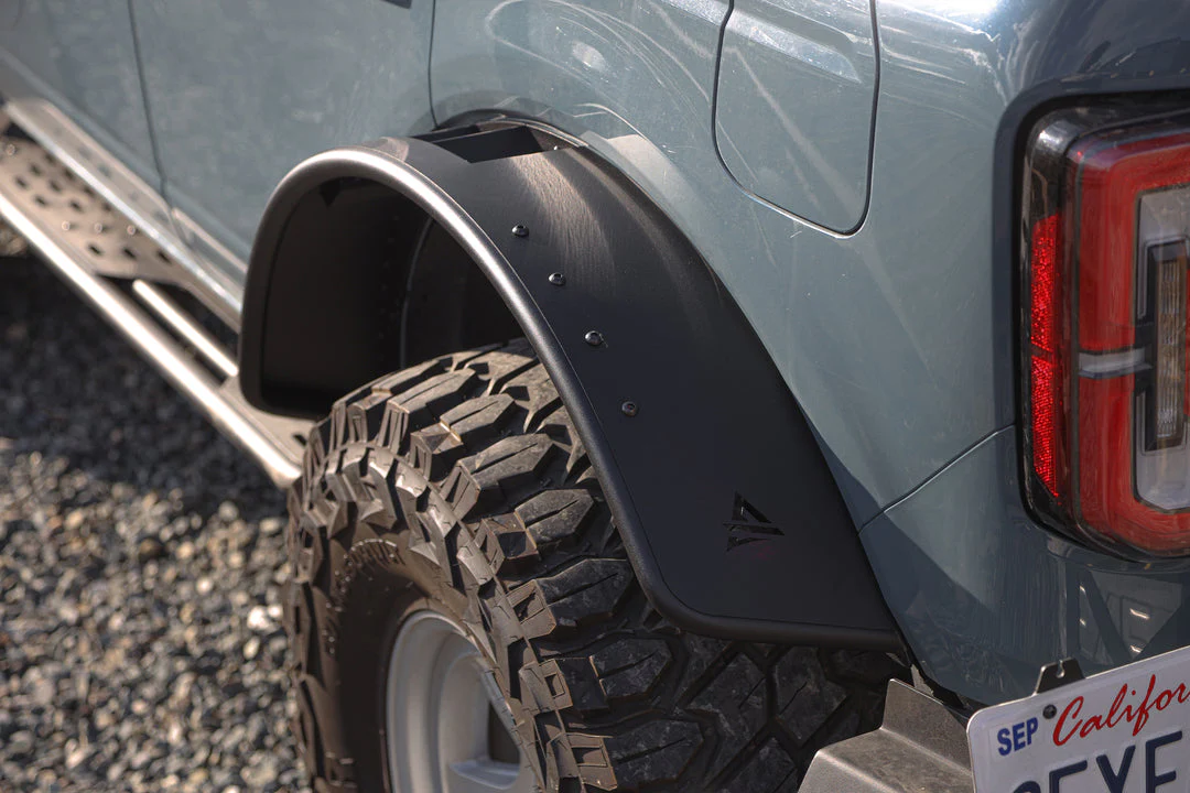 Attica 4x4 Fender Flares for Ford Bronco (2021-2025) Front & Rear Frontier Series - Textured Black - Image 14
