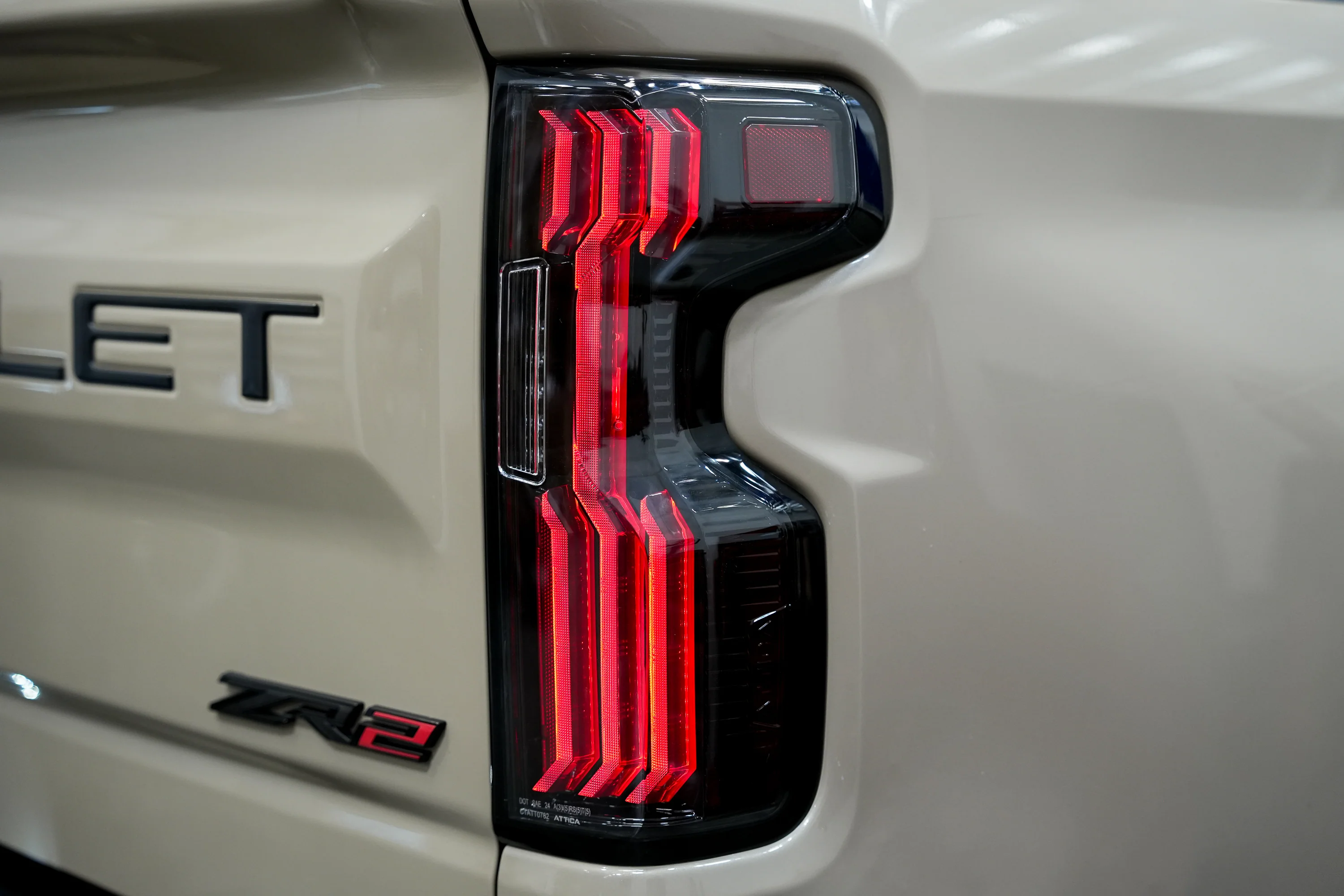 Attica 4x4 LED Tail Lights for Chevy Silverado 1500 (19-26) 2500/3500 (20-26) Gloss Black with Smoked Bars & Sequential Turn Signals (Preorder) - Image 17