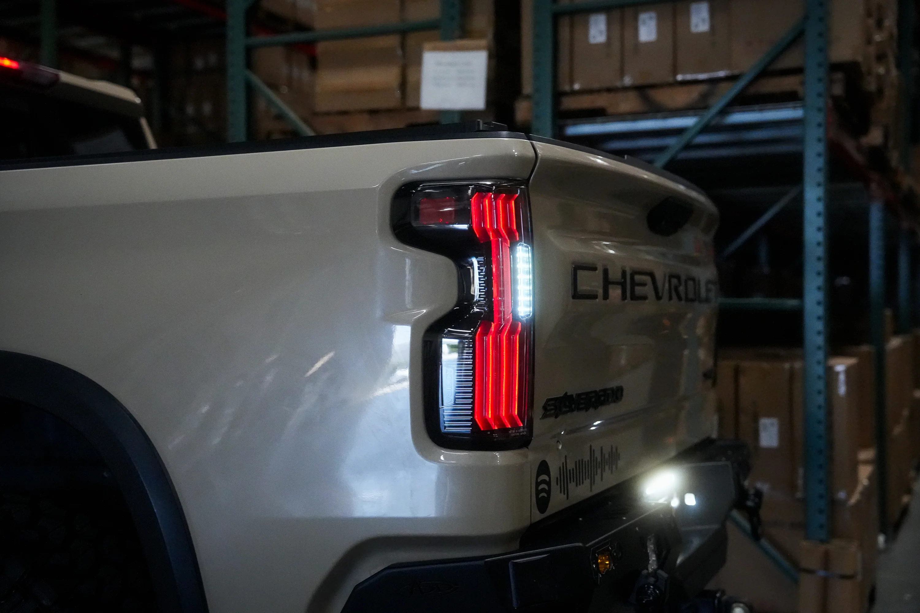 Attica 4x4 LED Tail Lights for Chevy Silverado 1500 (19-26) 2500/3500 (20-26) Gloss Black with Smoked Bars & Sequential Turn Signals (Preorder) - Image 19
