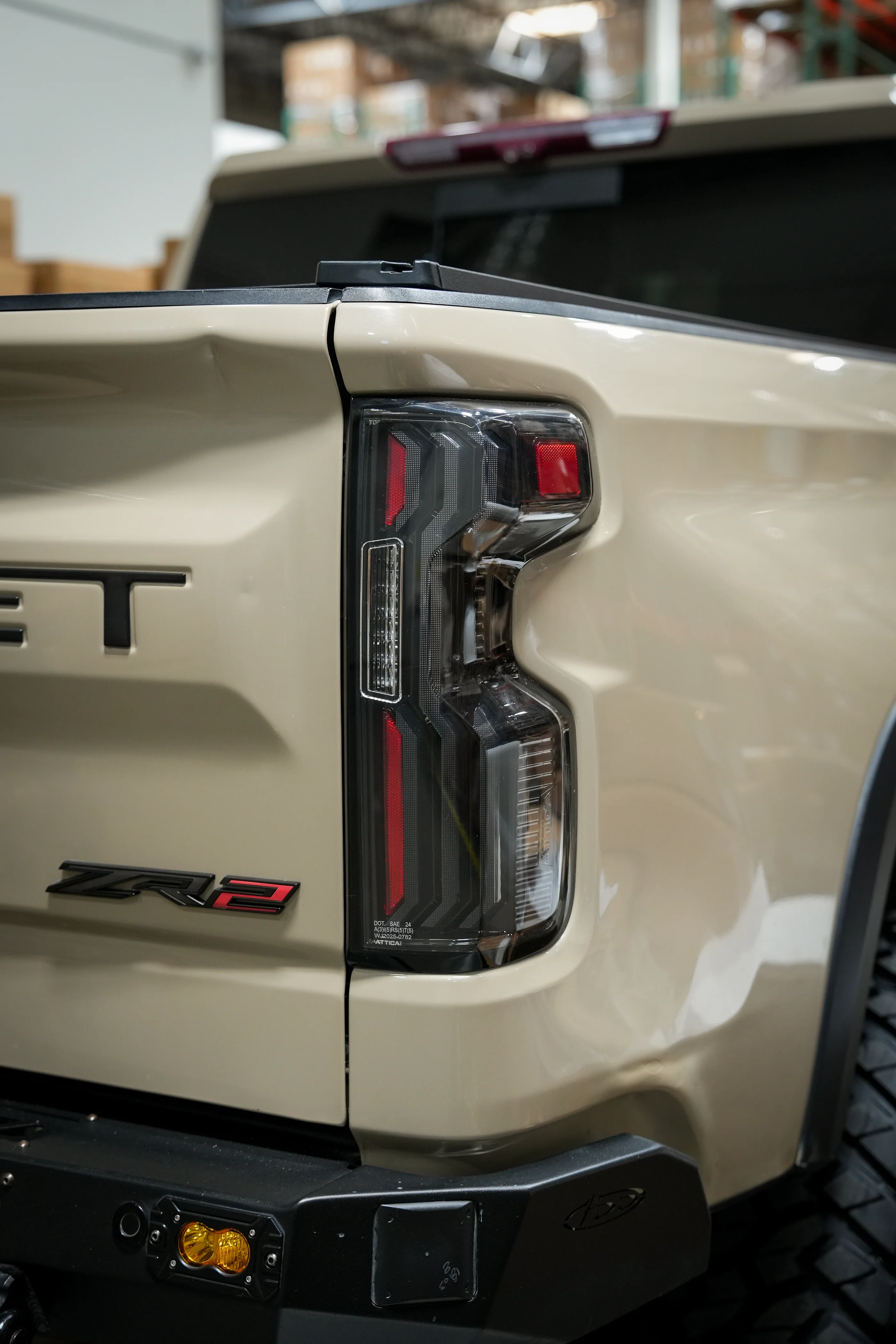 Attica 4x4 LED Tail Lights for Chevy Silverado 1500 (19-26) 2500/3500 (20-26) Gloss Black with Smoked Bars & Sequential Turn Signals (Preorder) - Image 21