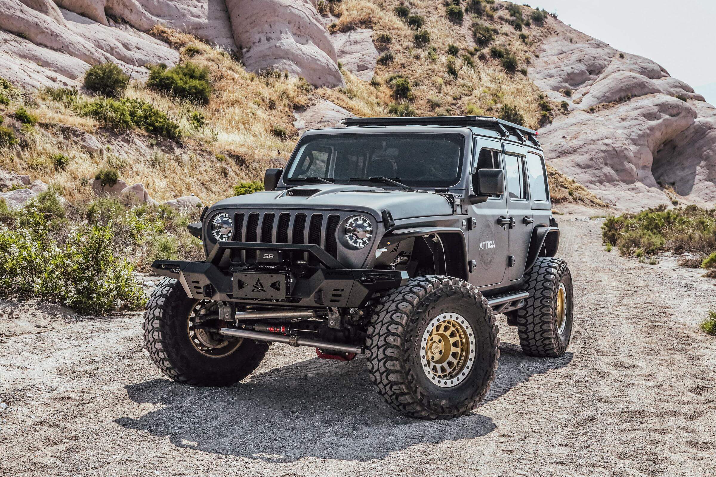 Attica 4x4 Projector LED Headlights for Jeep Wrangler JL (18-24) Ark Series with LED Daylight Running Lights CHATT0657-BC - Image 8