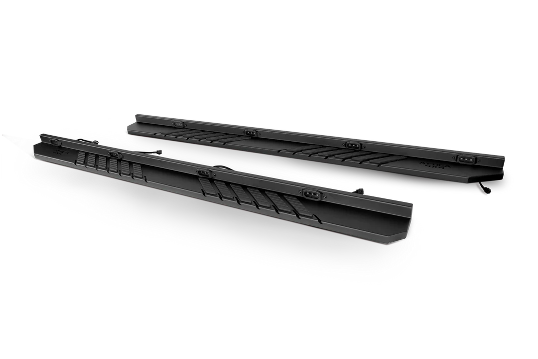Attica 4x4 Running Boards for Ford F150 SuperCrew & F150 Lightning (2015-2025) Frontier Series with Step Lights ATTF102C105-BX - Image 2