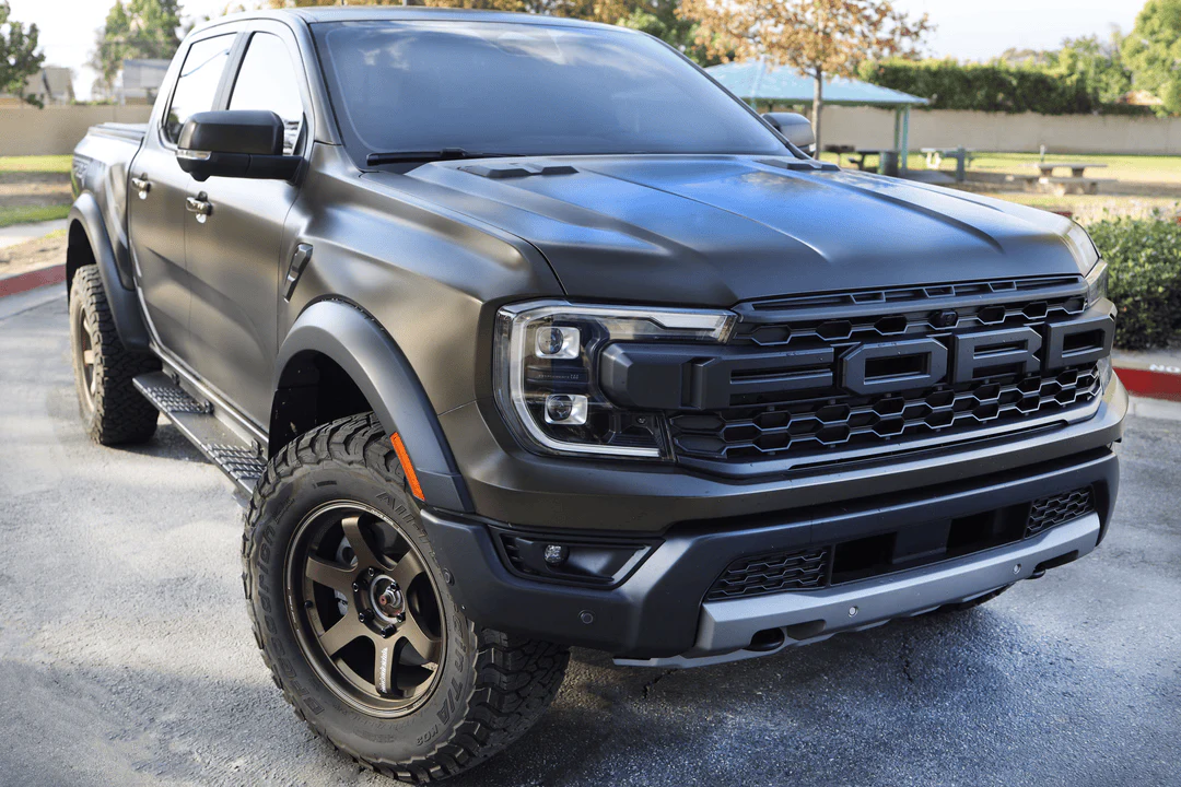 Attica 4x4 Running Boards for Ford Ranger SuperCrew (2019-2024) Frontier Series with Step Lights ATTRG01C101-BX - Image 10