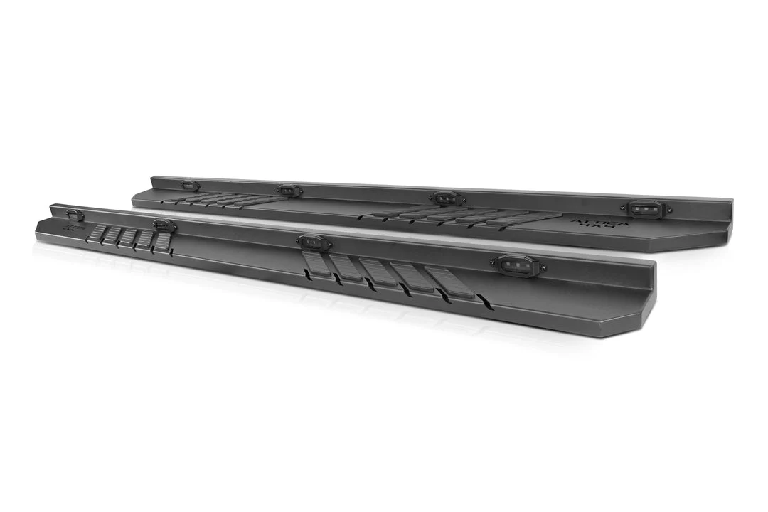 Attica 4x4 Running Boards for Ford Ranger SuperCrew (2019-2024) Frontier Series with Step Lights ATTRG01C101-BX - Image 3