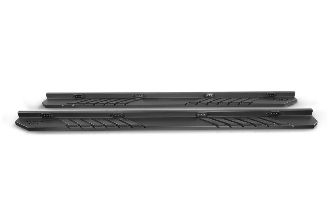 Attica 4x4 Running Boards for Ram 1500 (09-18) 2500/3500 (10-24) Frontier Series with Step Lights ATTRM02C104-BX