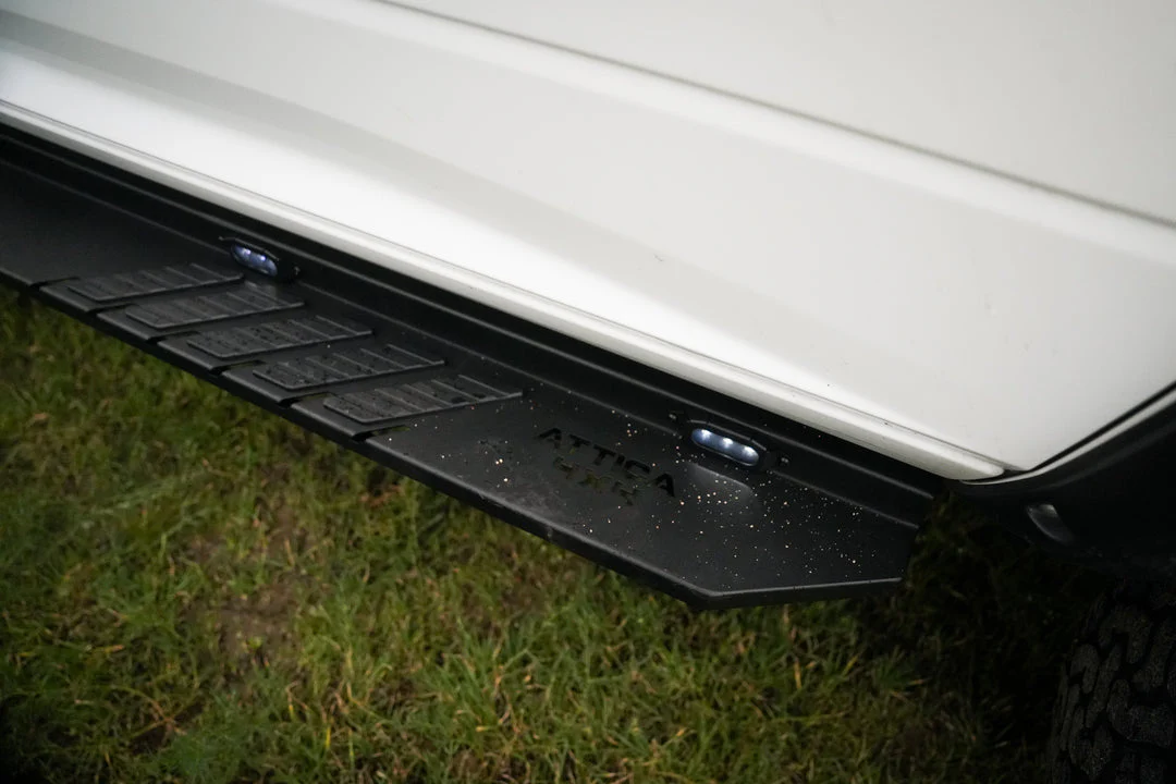 Attica 4x4 Running Boards for Ram 1500 (09-18) 2500/3500 (10-24) Frontier Series with Step Lights ATTRM02C104-BX - Image 14