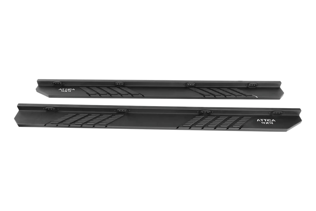 Attica 4x4 Running Boards for Toyota Tacoma Double Cab (2005-2023) Frontier Series Side Steps ATTTA02C102-BX - Image 2