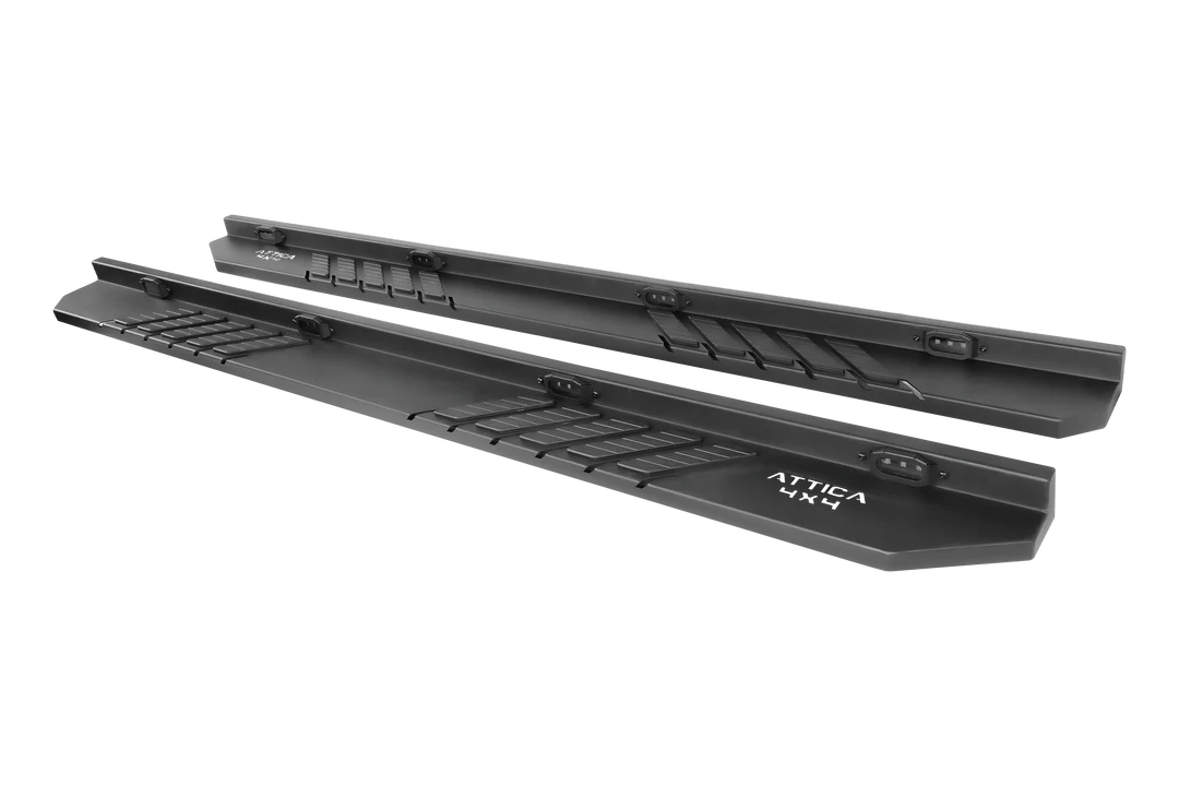 Attica 4x4 Running Boards for Toyota Tacoma Double Cab (2005-2023) Frontier Series Side Steps ATTTA02C102-BX - Image 3