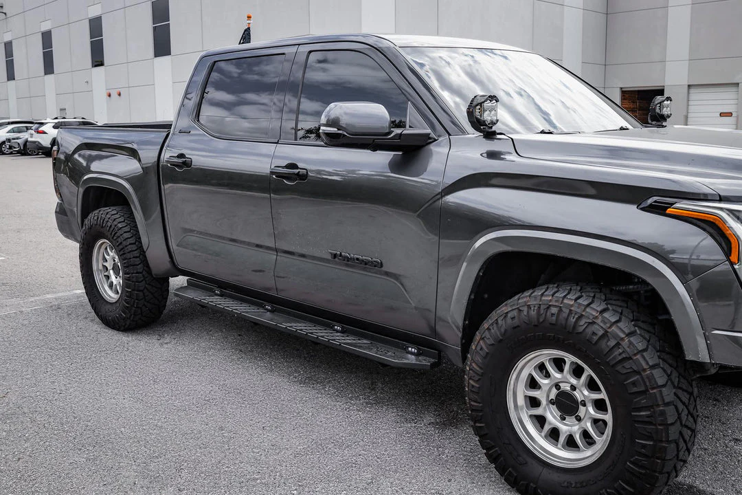 Attica 4x4 Running Boards for Toyota Tundra CrewMax (2022-2025) Frontier Series with Step Lights ATTTU01C101-BX - Image 10