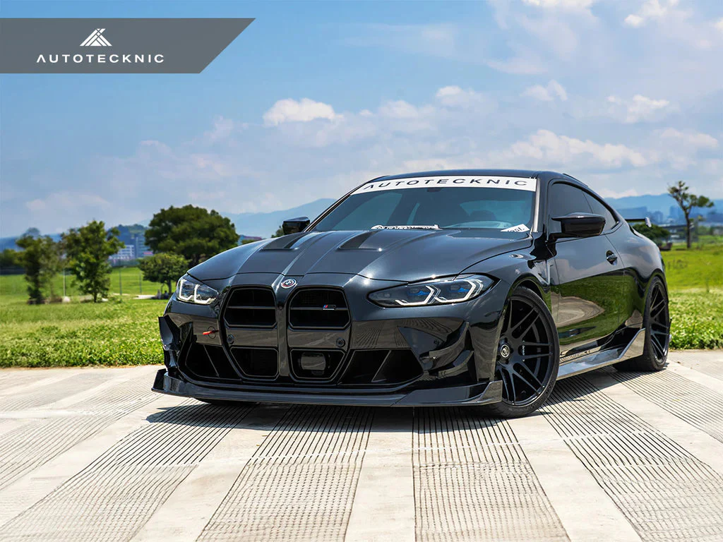 Autotecknic Aero Front Lip for BMW M3 G80 / M4 G82 / G83 (2021-2025) Dry Carbon Fiber - Image 8