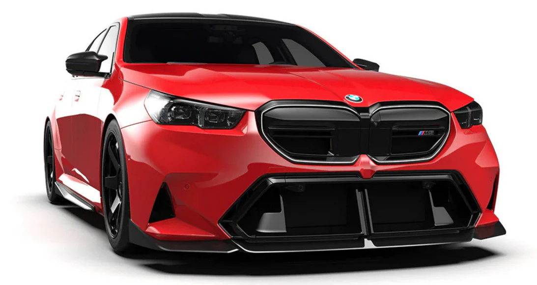 Autotecknic Competizione Front Lip BMW M5 G90 S68 / G99 Touring (2025) Pre-Preg Carbon Fiber - Image 4