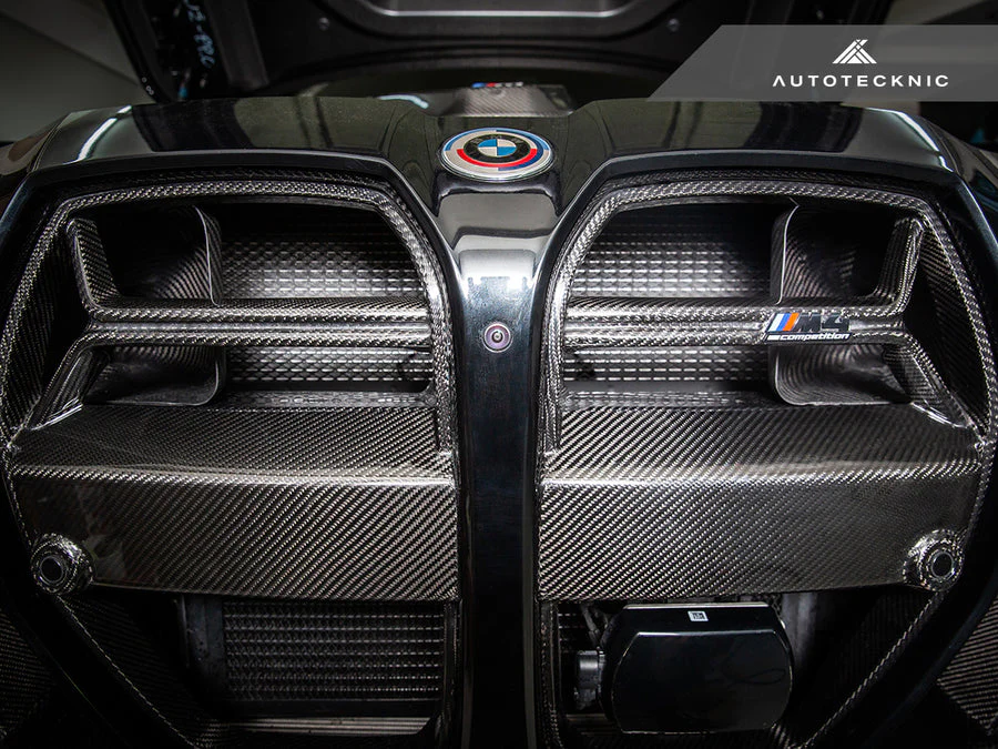 AutoTecknic Intake Air Duct Set BMW M3 G80 / M4 G82 G83 (14-25) Dry Carbon Fiber - Image 7