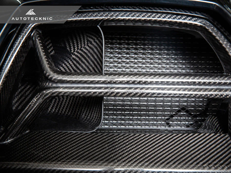 AutoTecknic Intake Air Duct Set BMW M3 G80 / M4 G82 G83 (14-25) Dry Carbon Fiber - Image 8