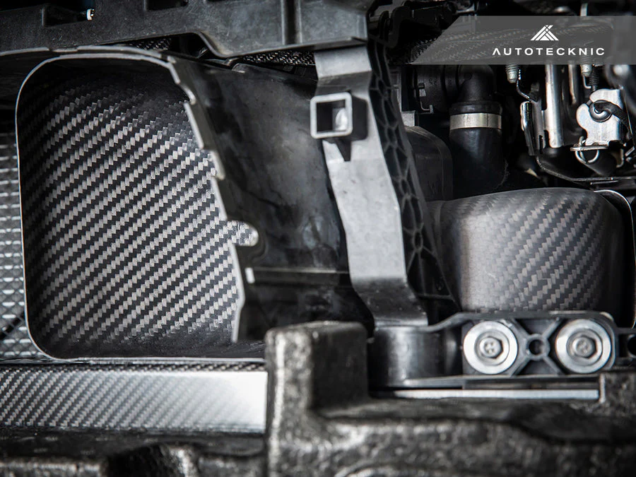 AutoTecknic Intake Air Duct Set BMW M3 G80 / M4 G82 G83 (14-25) Dry Carbon Fiber - Image 9