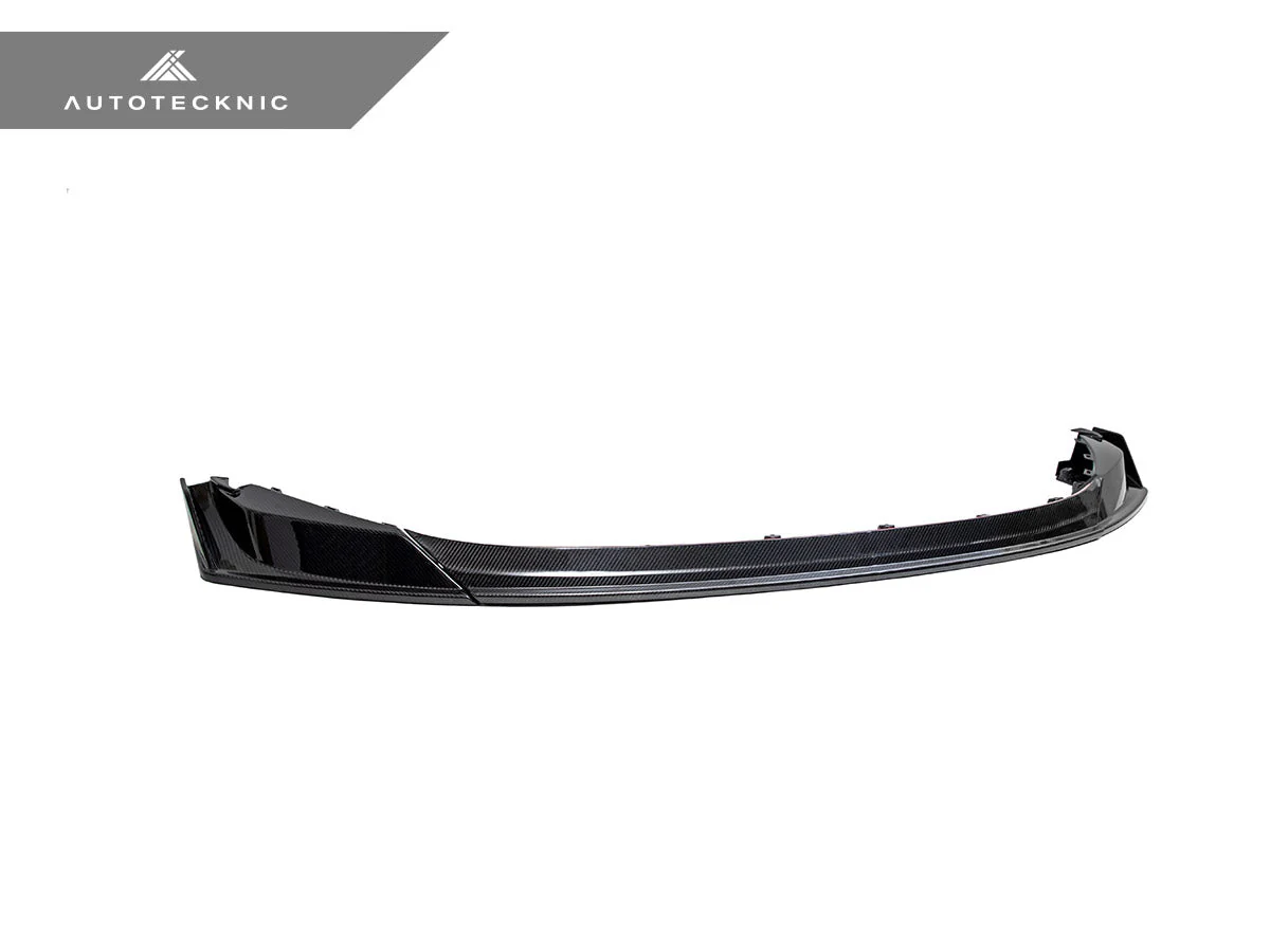 AutoTecknic Front Aero Lip BMW G80 M3 G82 G83 M4 (2021-2026) Motorsports - Dry Carbon Fiber - Image 3