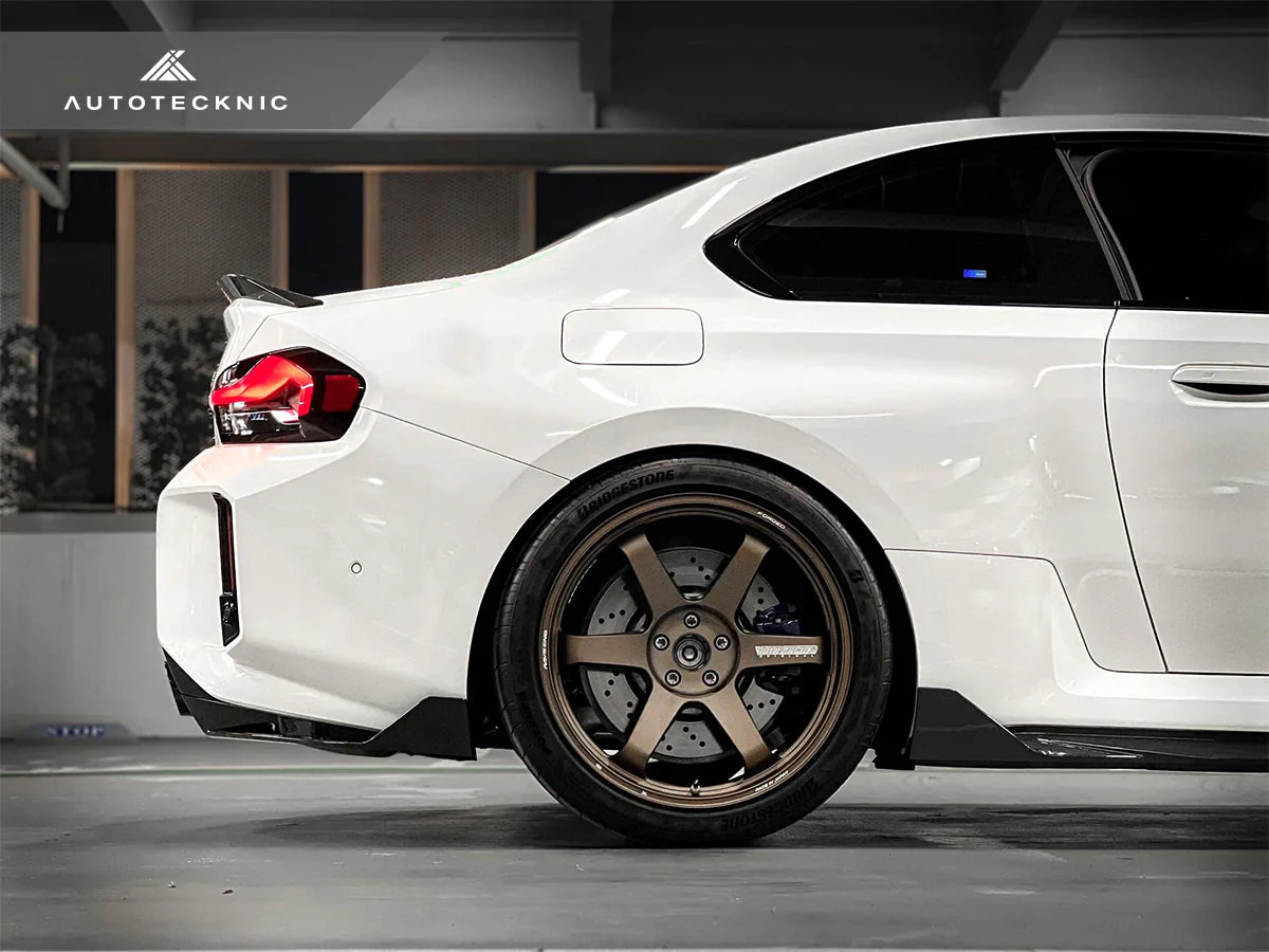 AutoTecknic Dry Carbon Rear Splitter Set BMW G87 M2 (2023-2026) ATK-BM-0811 - Image 7