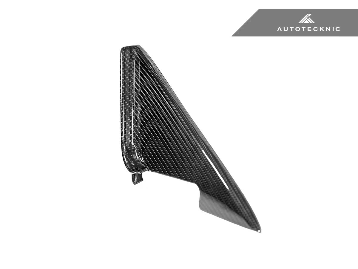 AutoTecknic Side Mirror Wind Deflector Set for BMW G87 M2 (2023-2026) Dry Carbon Fiber - Image 3