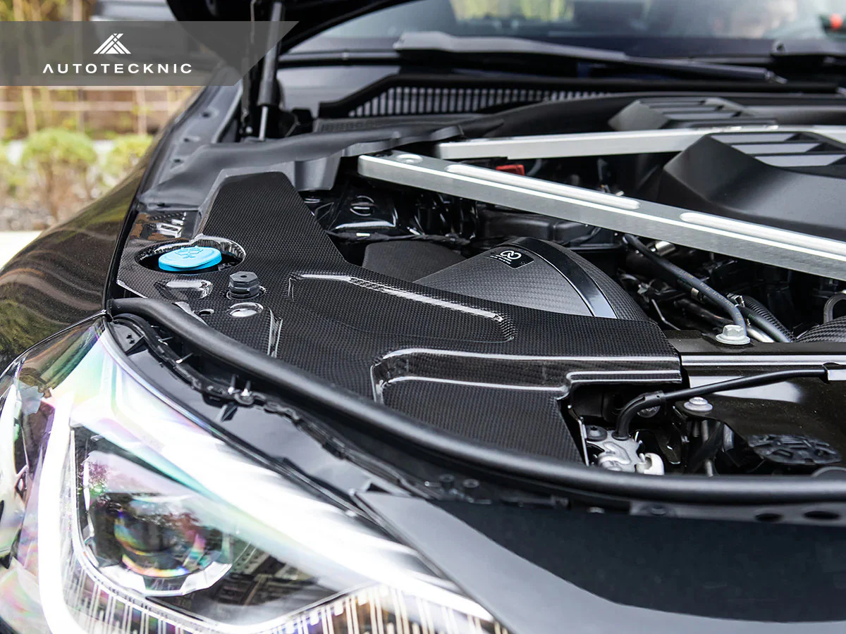 Autotecknic Engine Bay Trim BMW M2 G87 Coupe RWD (23–26) Carbon Fiber with Gloss or Satin Finish - Image 16