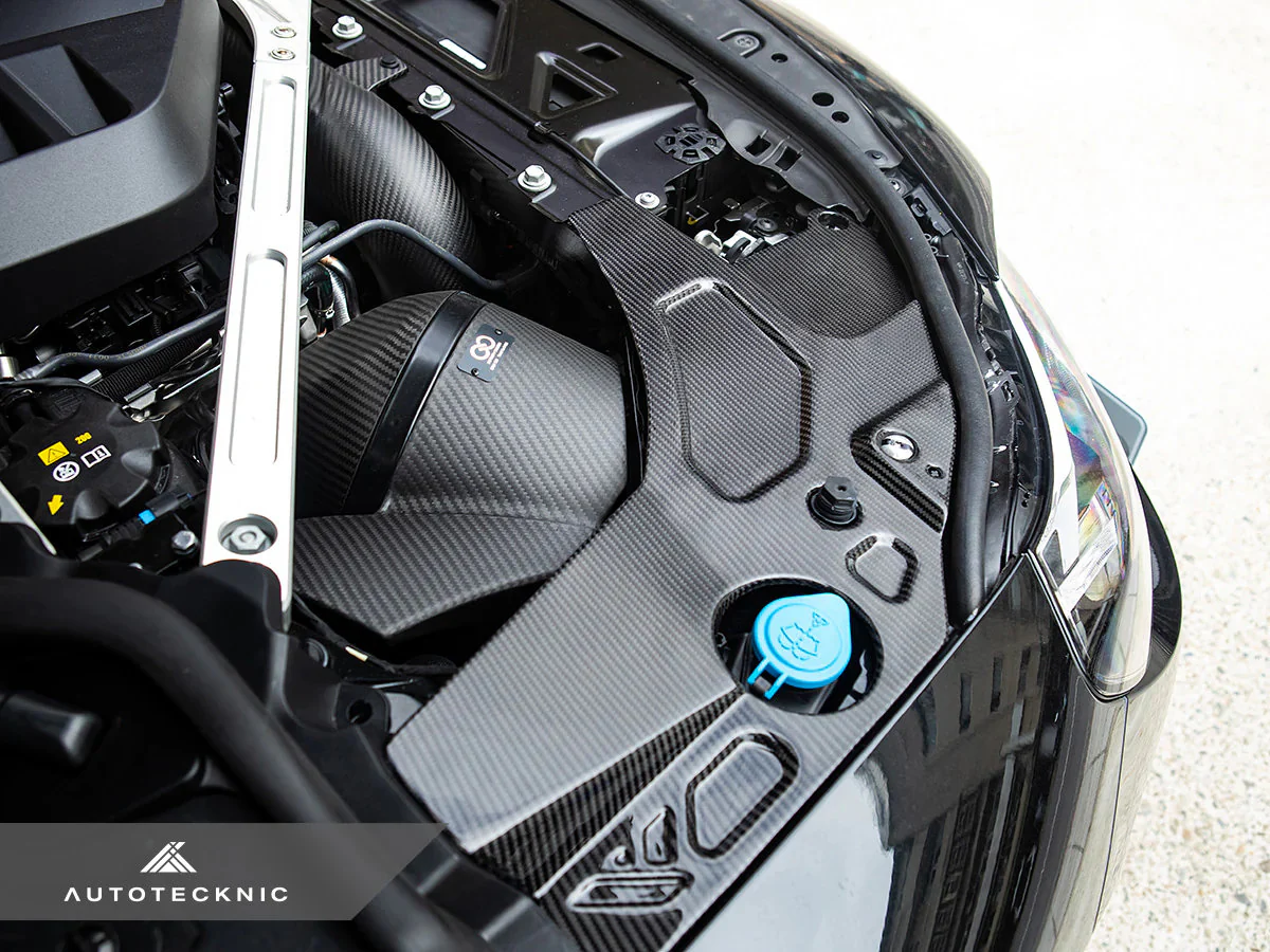 Autotecknic Engine Bay Trim BMW M2 G87 Coupe RWD (23–26) Carbon Fiber with Gloss or Satin Finish - Image 19