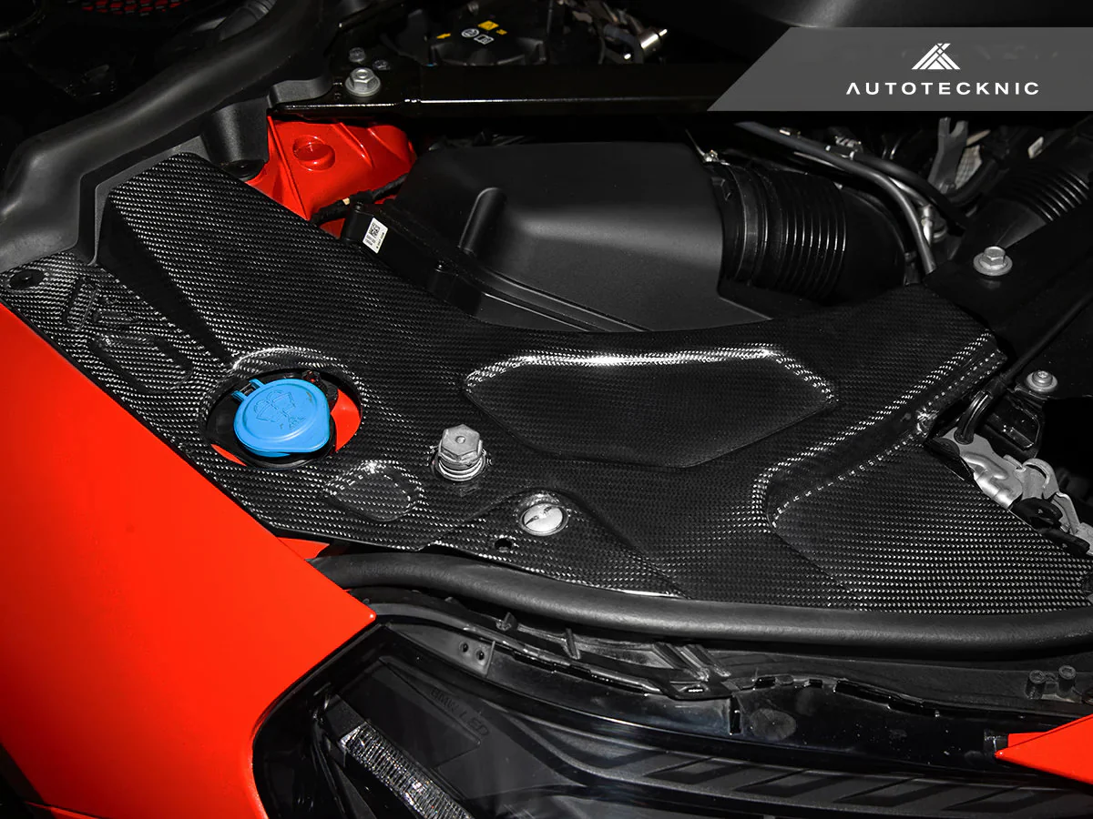 Autotecknic Engine Bay Trim BMW M2 G87 Coupe RWD (23–26) Carbon Fiber with Gloss or Satin Finish - Image 8