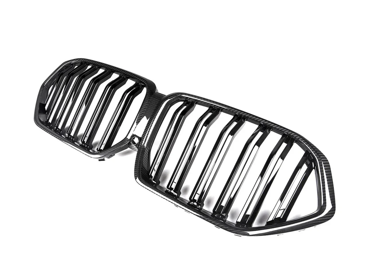 AutoTecknic Front Grille BMW G06 X6 LCI (20-25) Carbon Fiber - Dual or Single Slat - Image 2