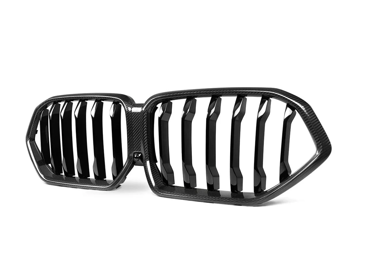 AutoTecknic Front Grille BMW G06 X6 LCI (20-25) Carbon Fiber - Dual or Single Slat - Image 6