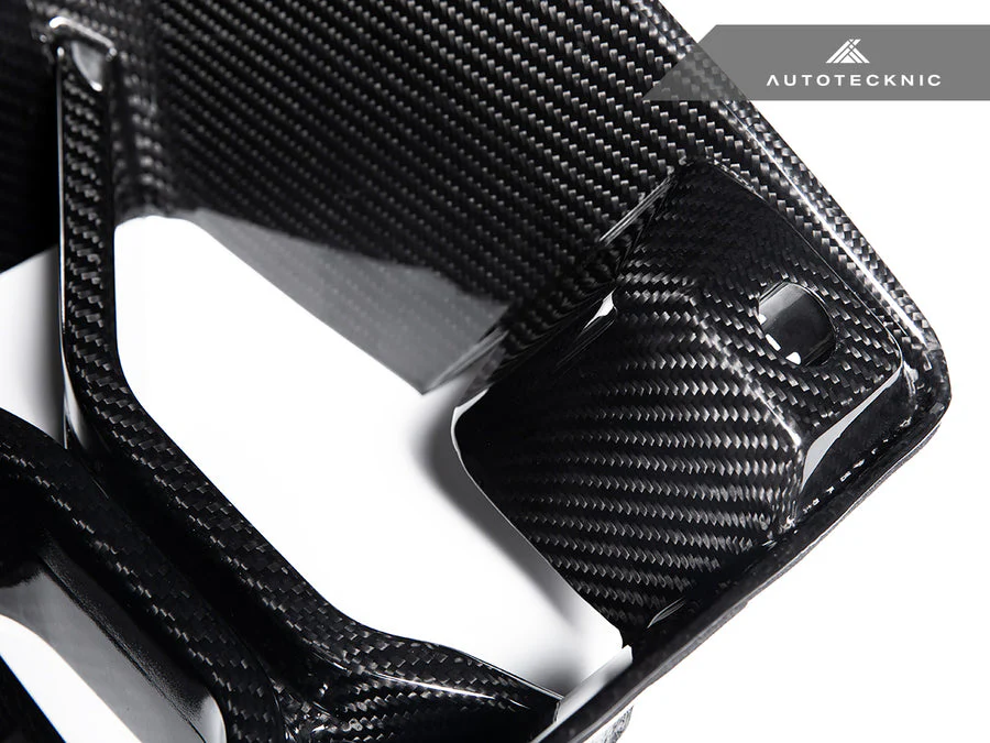 Autotecknic Podium Front Bumper Lower Vent Set BMW M2 G87 (23-25) Dry Carbon Fiber - Image 4