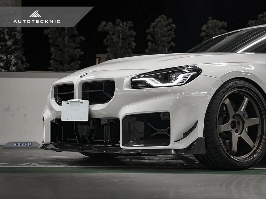 AutoTecknic Podium Front Grille BMW M2 G87 (23-25) Dry Carbon Fiber - Image 5