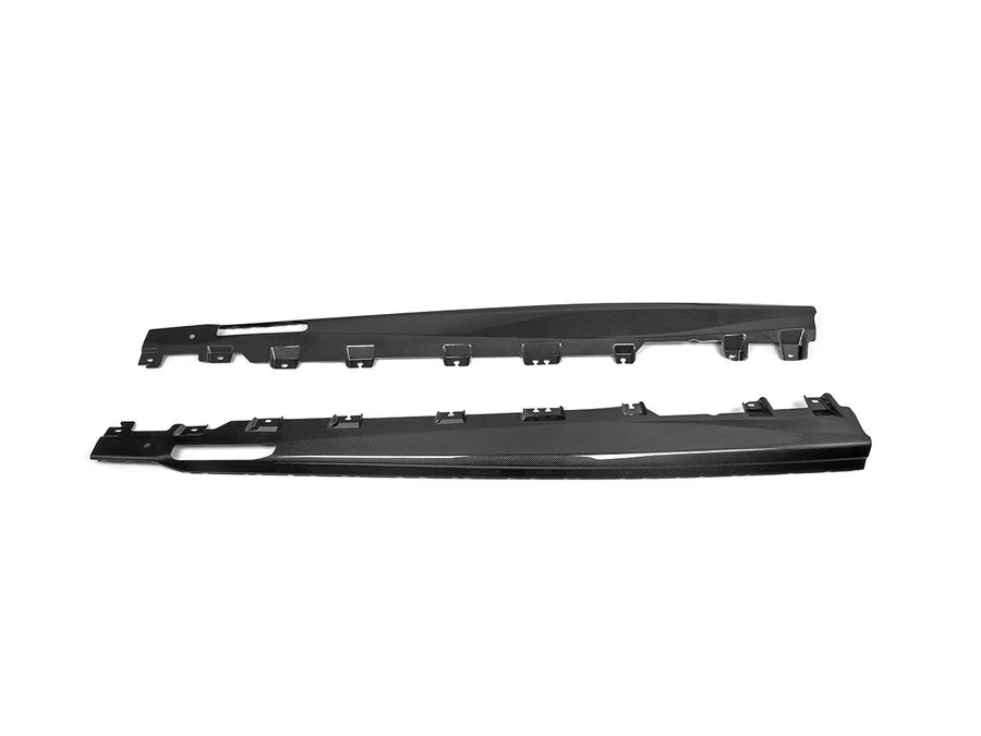 Autotecknic Side Skirt Extension Set BMW X6M F96 / X6 G06 (2020-2025) Pre-Preg Dry Carbon Fiber