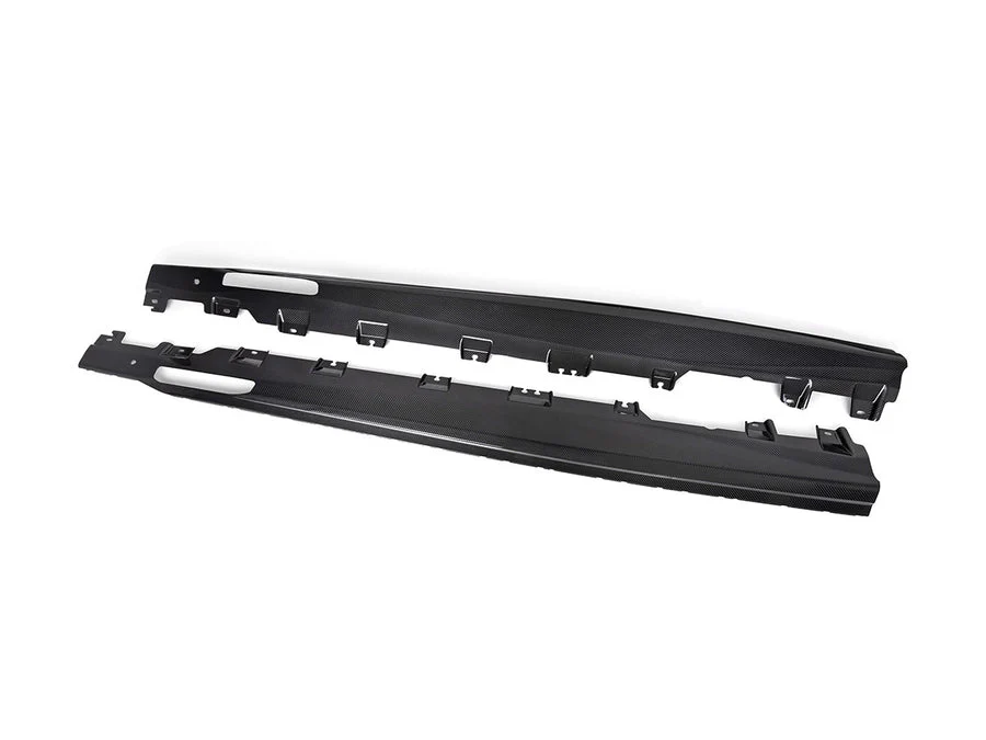 Autotecknic Side Skirt Extension Set BMW X6M F96 / X6 G06 (2020-2025) Pre-Preg Dry Carbon Fiber - Image 3