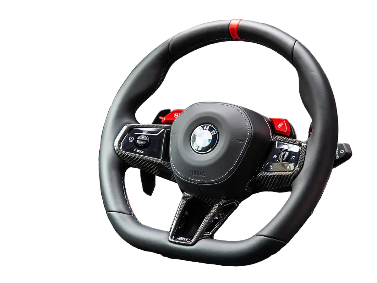Autotecknic Steering Wheel Trim BMW M5 AWD G90 / G99 (2024-2026) Carbon Fiber - ATK-BM-0851 - Image 10