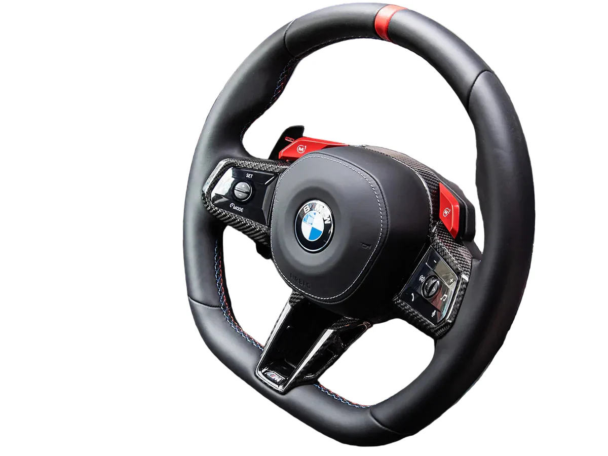 Autotecknic Steering Wheel Trim BMW M5 AWD G90 / G99 (2024-2026) Carbon Fiber - ATK-BM-0851 - Image 11