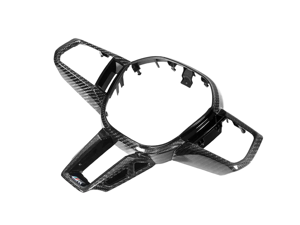 Autotecknic Steering Wheel Trim BMW M5 AWD G90 / G99 (2024-2026) Carbon Fiber - ATK-BM-0851 - Image 3