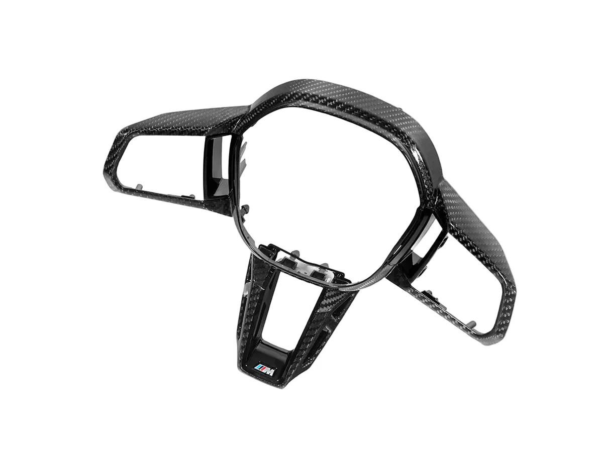 Autotecknic Steering Wheel Trim BMW M5 AWD G90 / G99 (2024-2026) Carbon Fiber - ATK-BM-0851 - Image 4