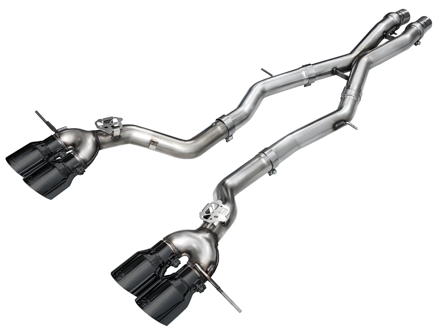 AWE 0FG Exhaust BMW M2 G87 (22-24) Track or SwitchPath Catback w/ 4.5” Silver or Black Tips - Image 2