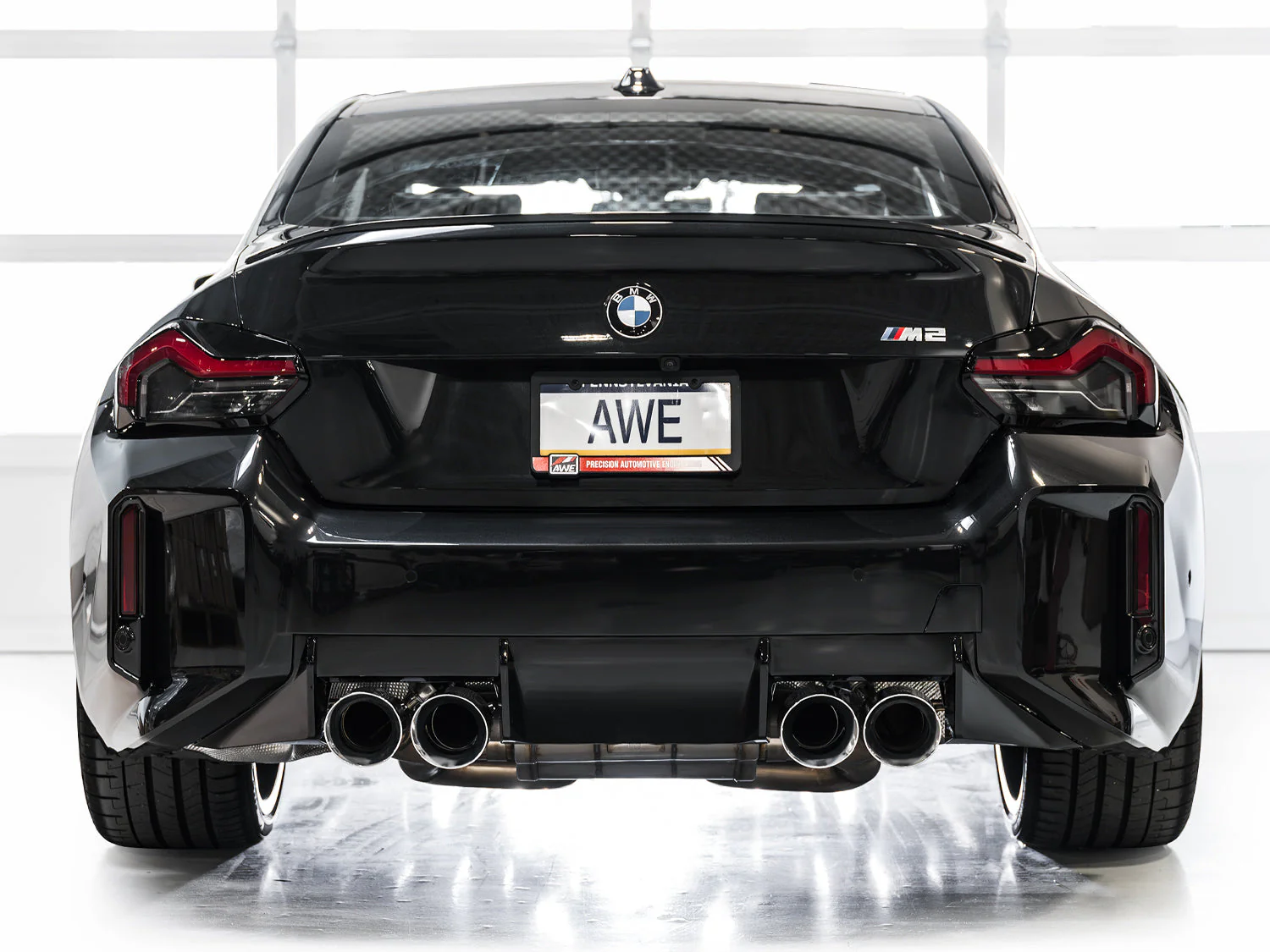 AWE 0FG Exhaust BMW M2 G87 (22-24) Track or SwitchPath Catback w/ 4.5” Silver or Black Tips - Image 5