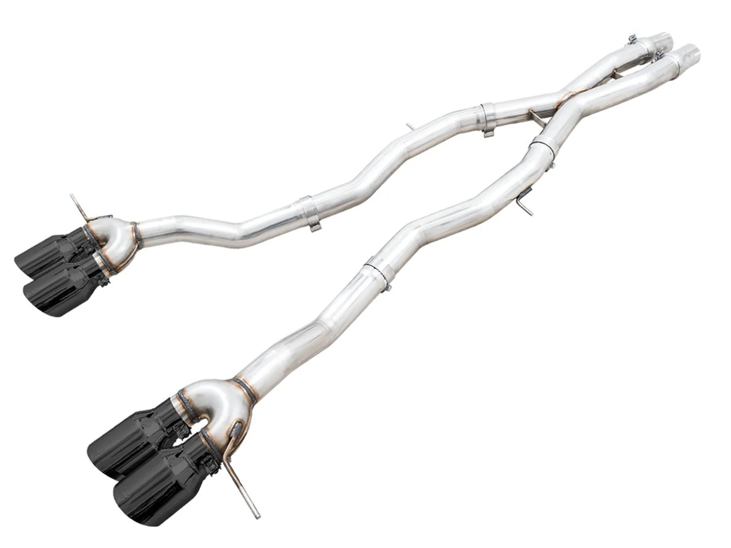 AWE 0FG Exhaust BMW M3 G80 (21-25) M4 G82 / G83 (21-24) Track or SwitchPath Catback w/ 4.5” Silver or Black Tips - Image 2