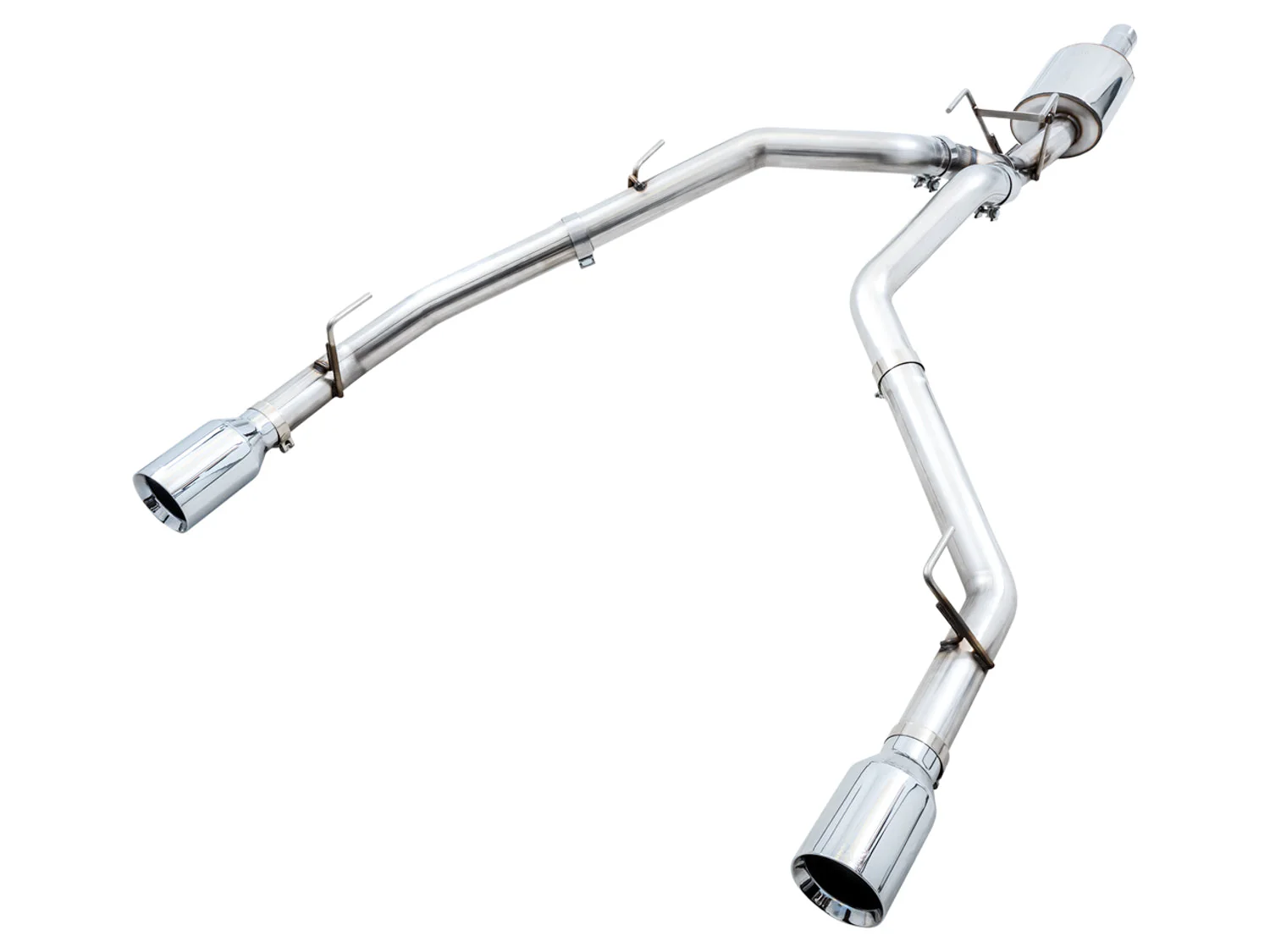 AWE 0FG Exhaust RAM 1500 5.7L 4th Gen (09-21) Catback - 5” Silver or Black Tips - Image 10