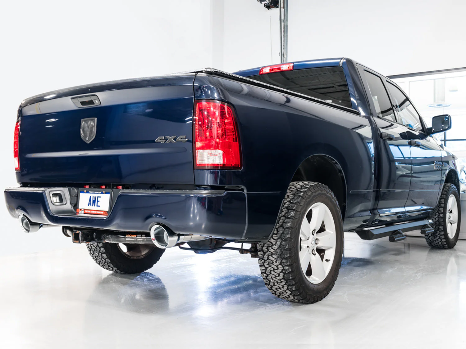 AWE 0FG Exhaust RAM 1500 5.7L 4th Gen (09-21) Catback - 5” Silver or Black Tips - Image 3