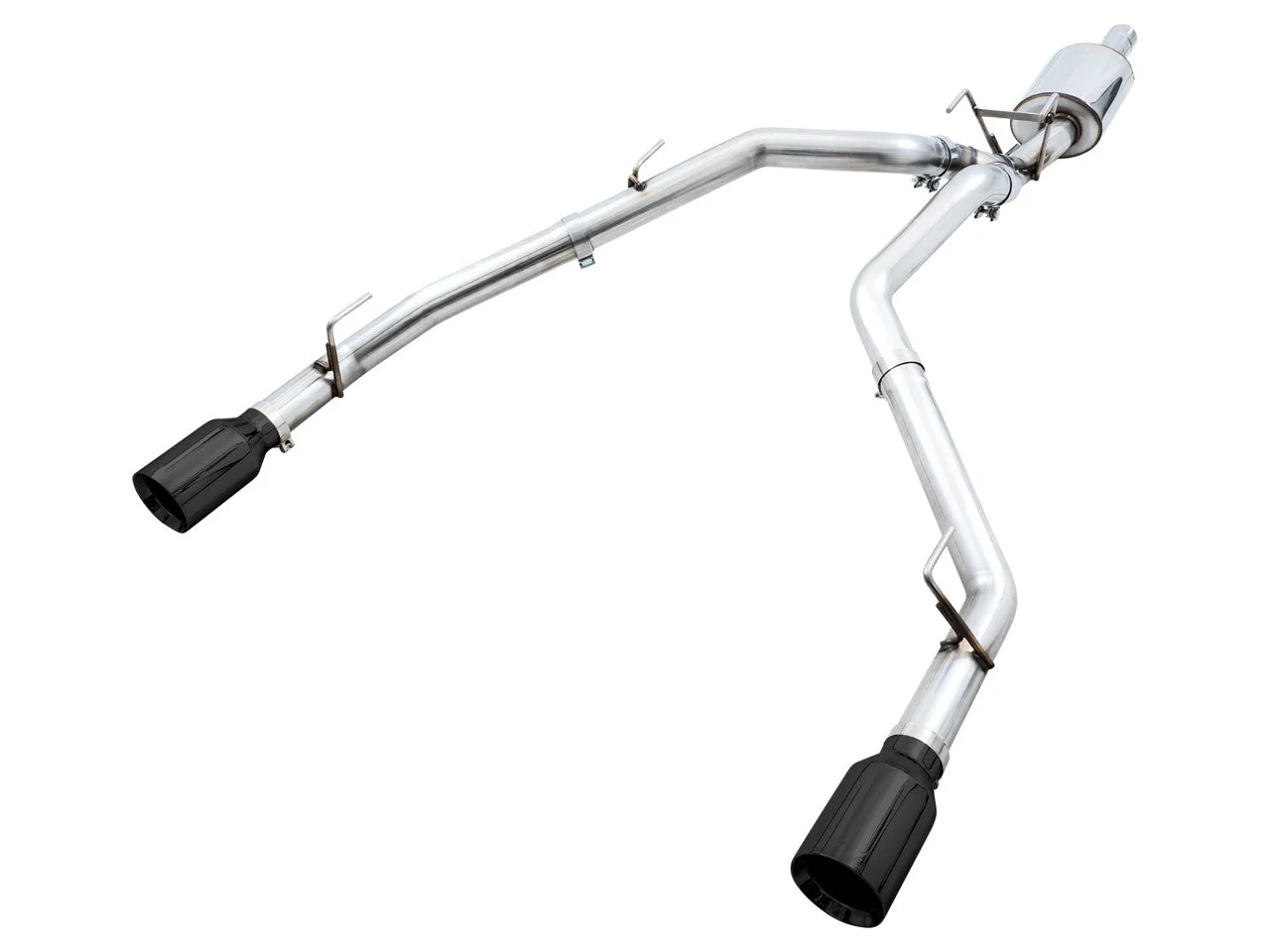 AWE 0FG Exhaust RAM 1500 5.7L 4th Gen (09-21) Catback - 5” Silver or Black Tips - Image 9