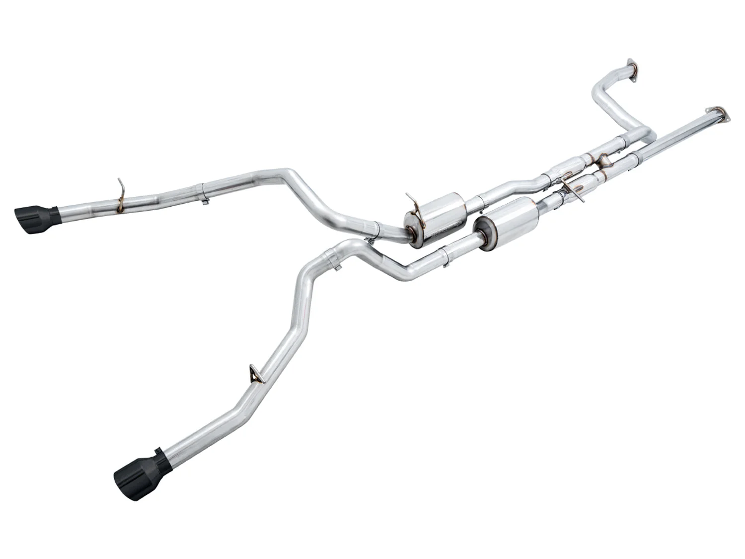 AWE 0FG Exhaust RAM 1500 TRX 6.2L (21–24) Catback w/ 5” Silver or Black Tips - Image 2