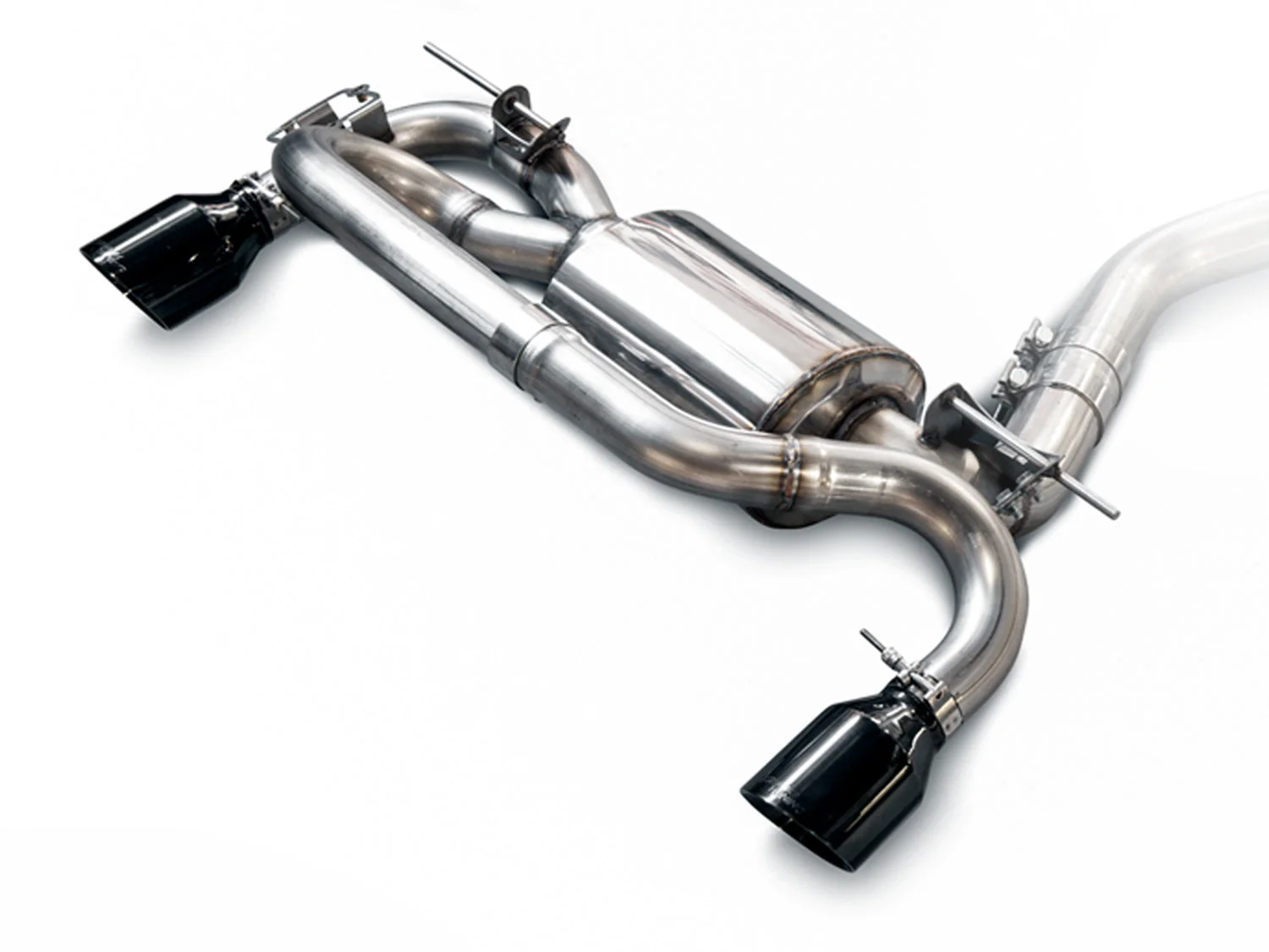 AWE Exhaust BMW F22 M235i (14-16) M240i (17-21) Touring Edition Axleback [90mm , 102mm] w/ Silver or Black Tips - Image 4