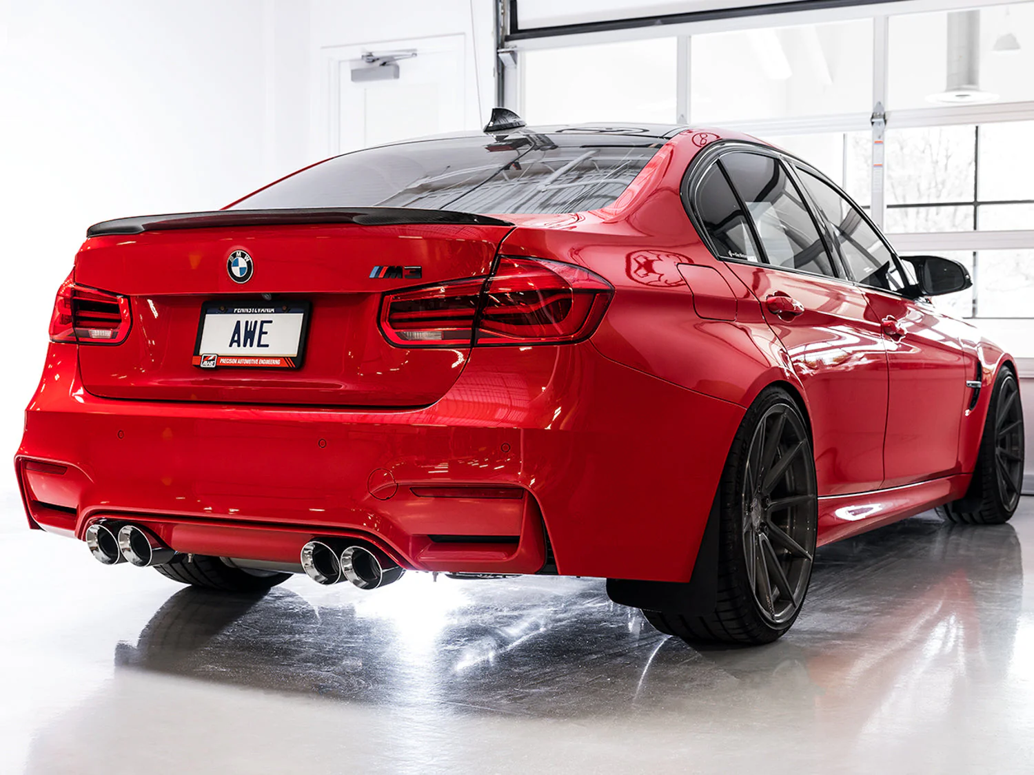 AWE Exhaust BMW M3 F80 (14-18) M4 F82 (14-20) Gen 2 Track or SwitchPath Catback w/ Silver or Black Tips - Image 5