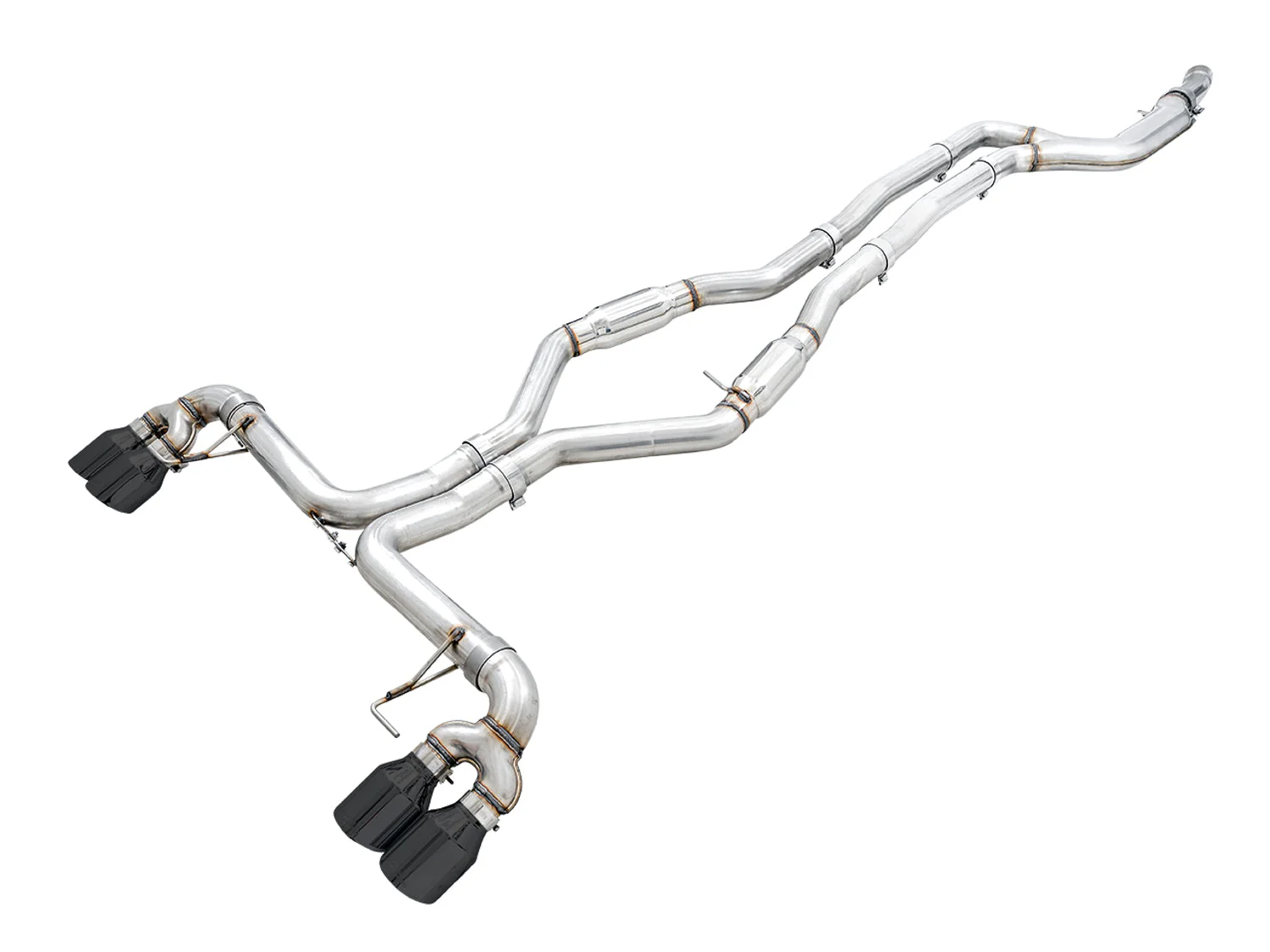 AWE Exhaust BMW M340i G20 / G21 (19–25) M440i G22 / G23 / G26 (20-25) Track or Touring Catback w/ Silver or Black Tips - Image 2