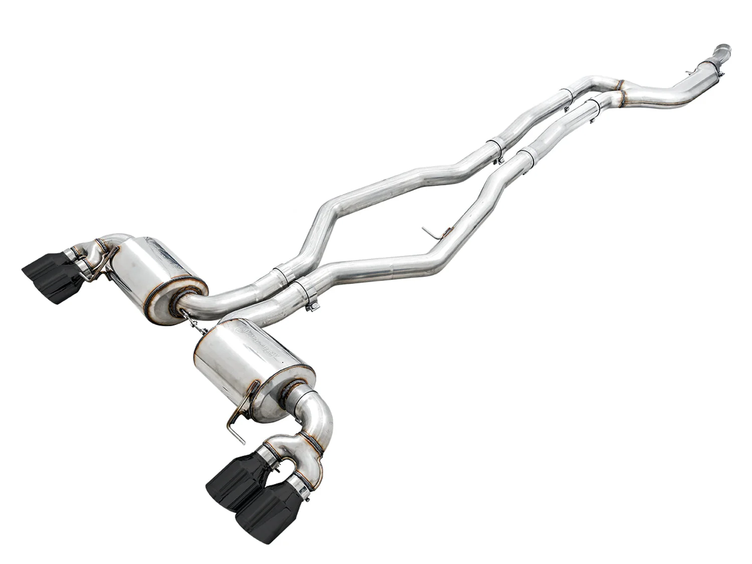 AWE Exhaust BMW M340i G20 / G21 (19–25) M440i G22 / G23 / G26 (20-25) Track or Touring Catback w/ Silver or Black Tips - Image 4