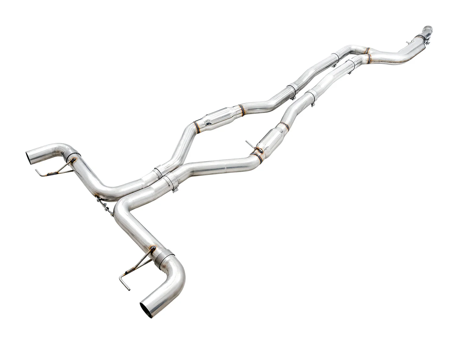AWE Exhaust BMW M340i G20 / G21 (19–25) M440i G22 / G23 / G26 (20-25) Track or Touring Catback w/ Silver or Black Tips - Image 5