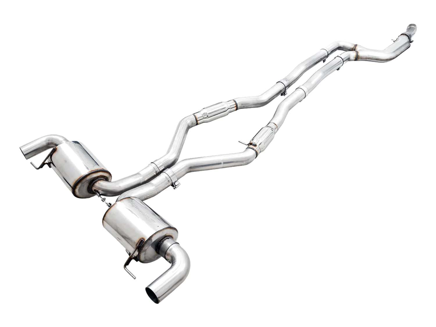 AWE Exhaust BMW M340i G20 / G21 (19–25) M440i G22 / G23 / G26 (20-25) Track or Touring Catback w/ Silver or Black Tips - Image 6